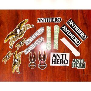 LOT Antihero Skate Die Cut Stickers - Skateboarding Skate Thrasher